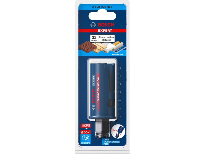 Žaga za izrezovanje lukenj Bosch EXPERT Construction Material, 32x60mm, 2608900456